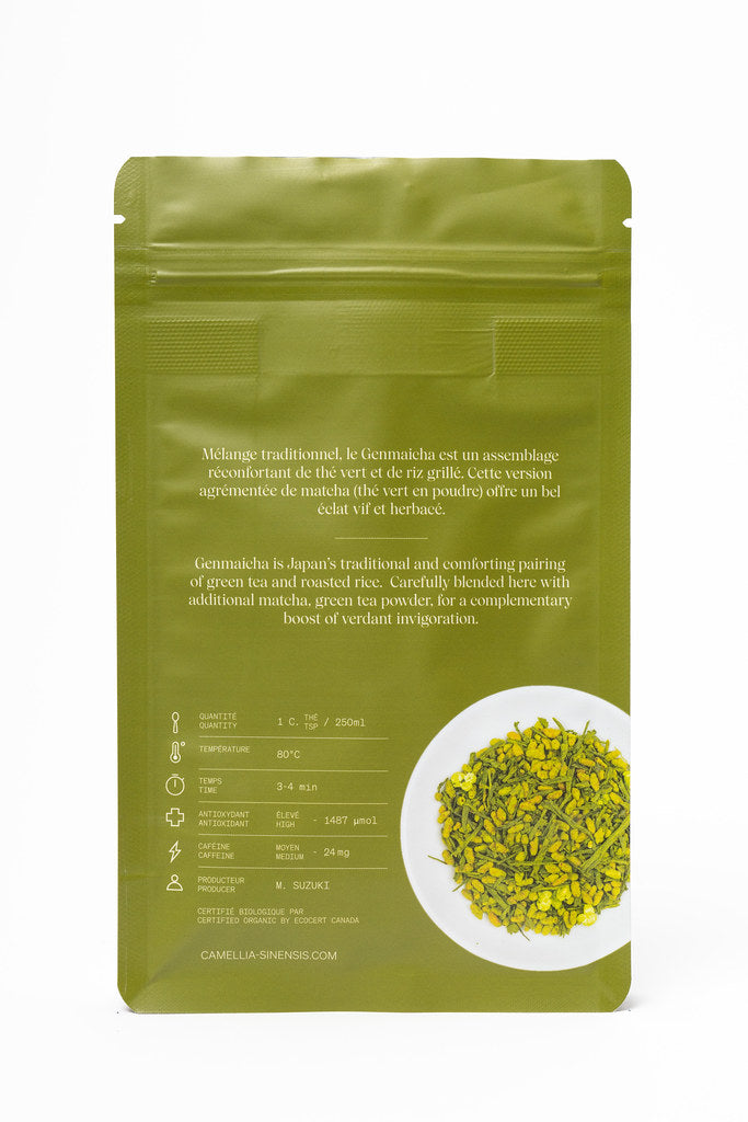 GENMAICHA MATCHA BIOLOGIQUE